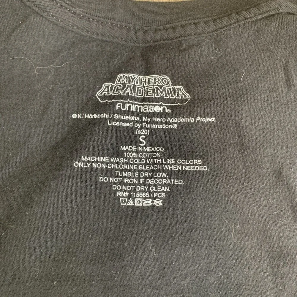 My Hero Academia League Of Villains Hot Topic T Shirts Small - Picture 5 of 5